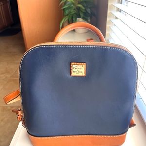 Dooney & Burke Navy Backpack